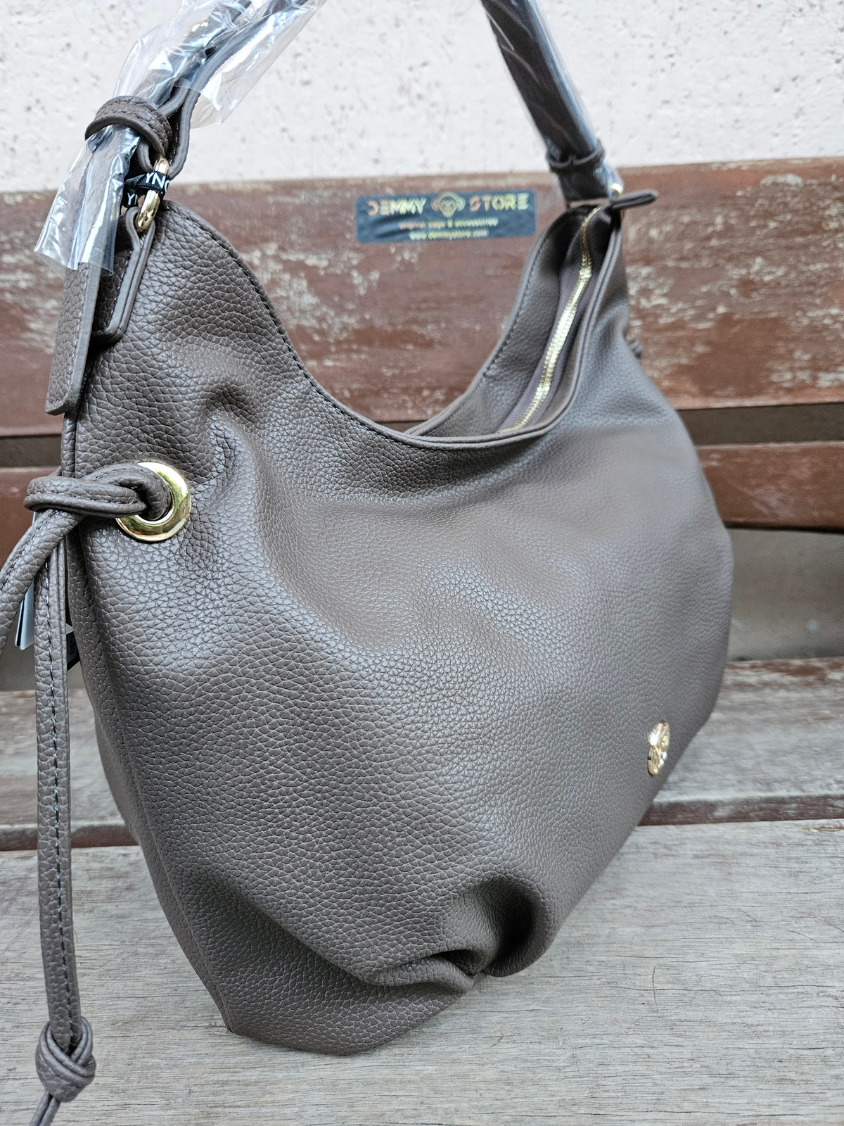 Ynot? Hobo DAF001 taupe