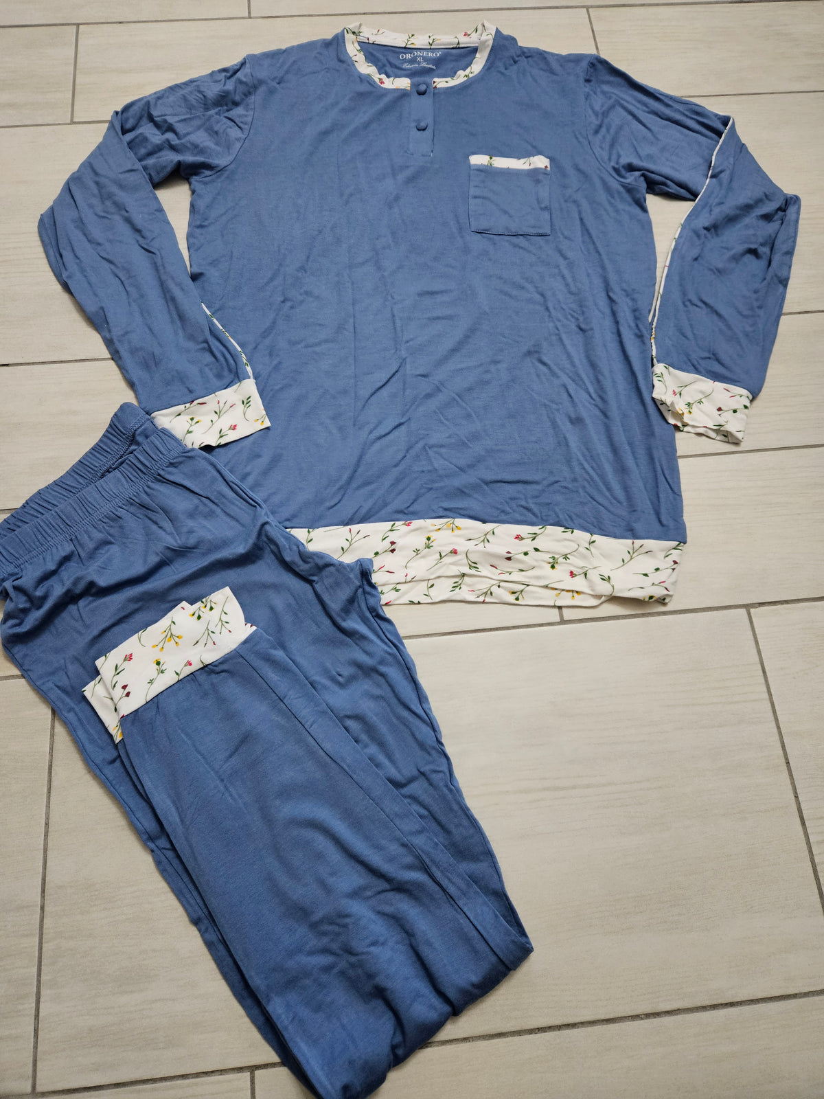 Pigiama donna cotone Xl jeans