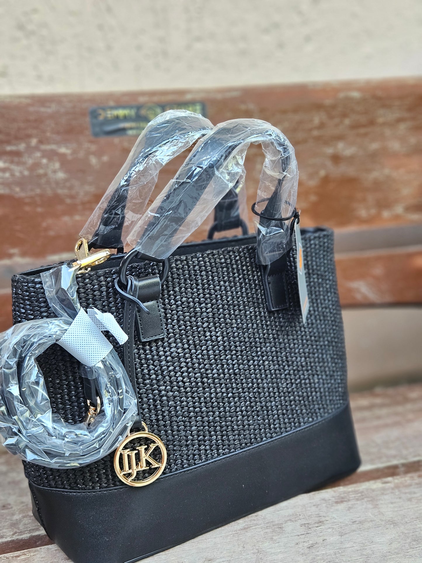 Borsa a mano nera  LKP03WBA1002