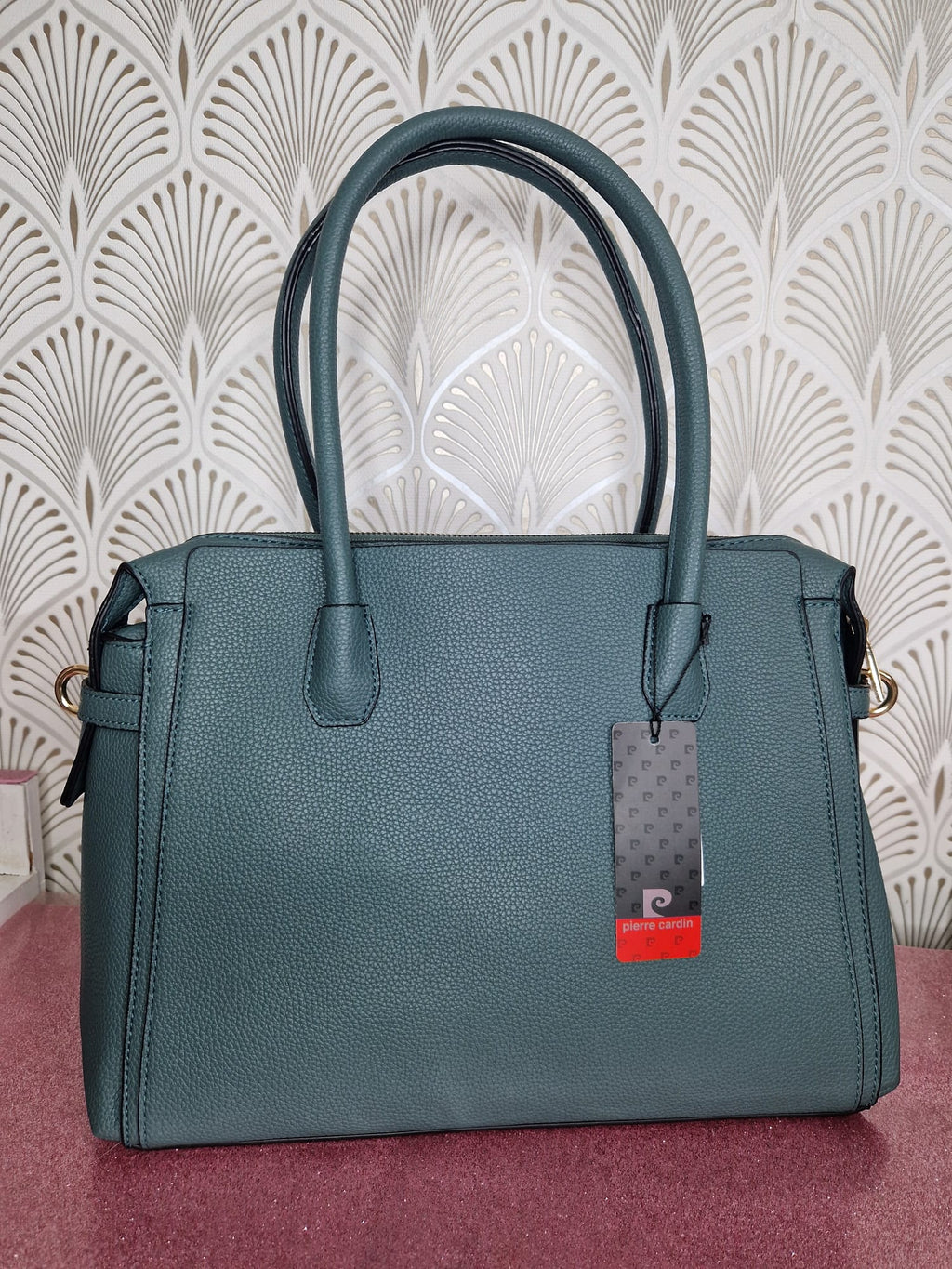 Borsa a mano verde