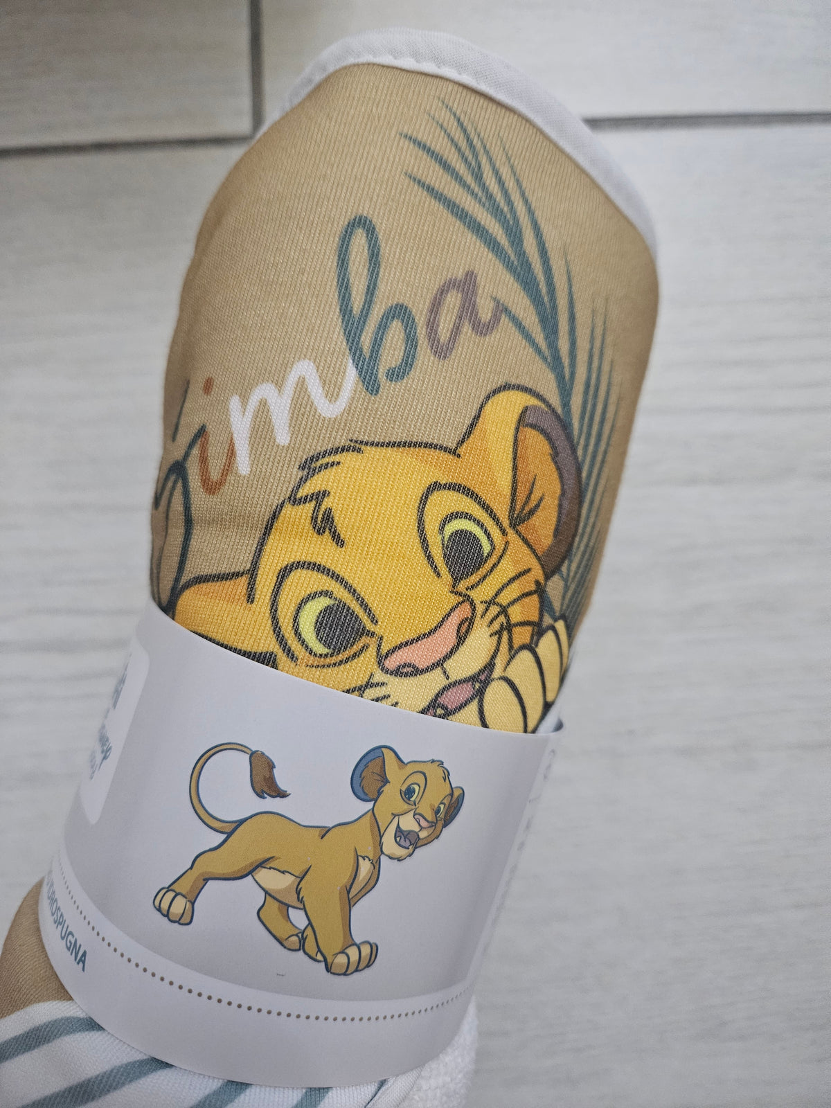 Accappatoio/triangolo Simba