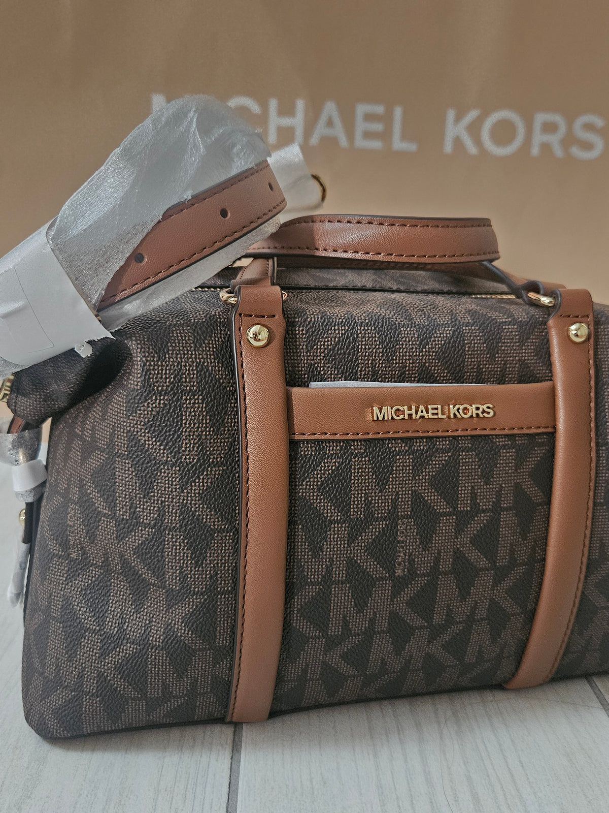 Bauletto Michael Kors Beck brown