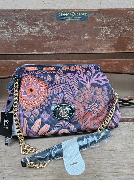 Ynot? Clutch bag IND004 berry