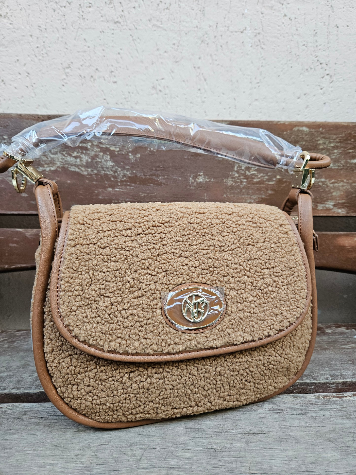 Ynot? Flap bag DEA005 teddy