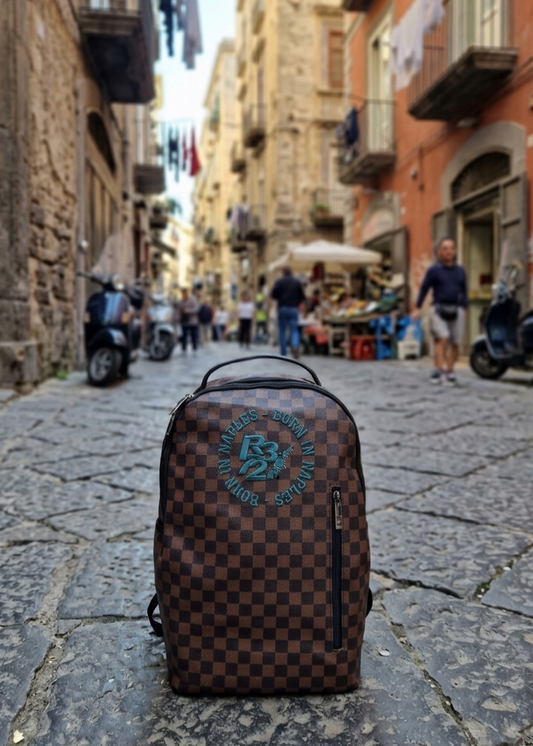 Zaino Born in Naples marrone