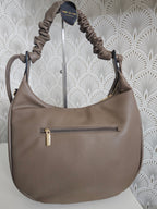 Borsa a spalla taupe