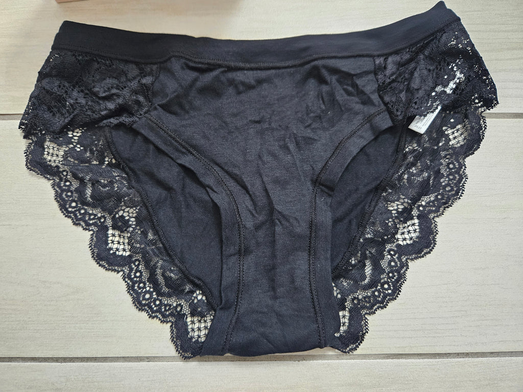 Slip in cotone pizzo