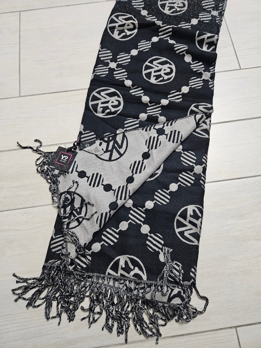 Ynot? Sciarpa LOG114 black