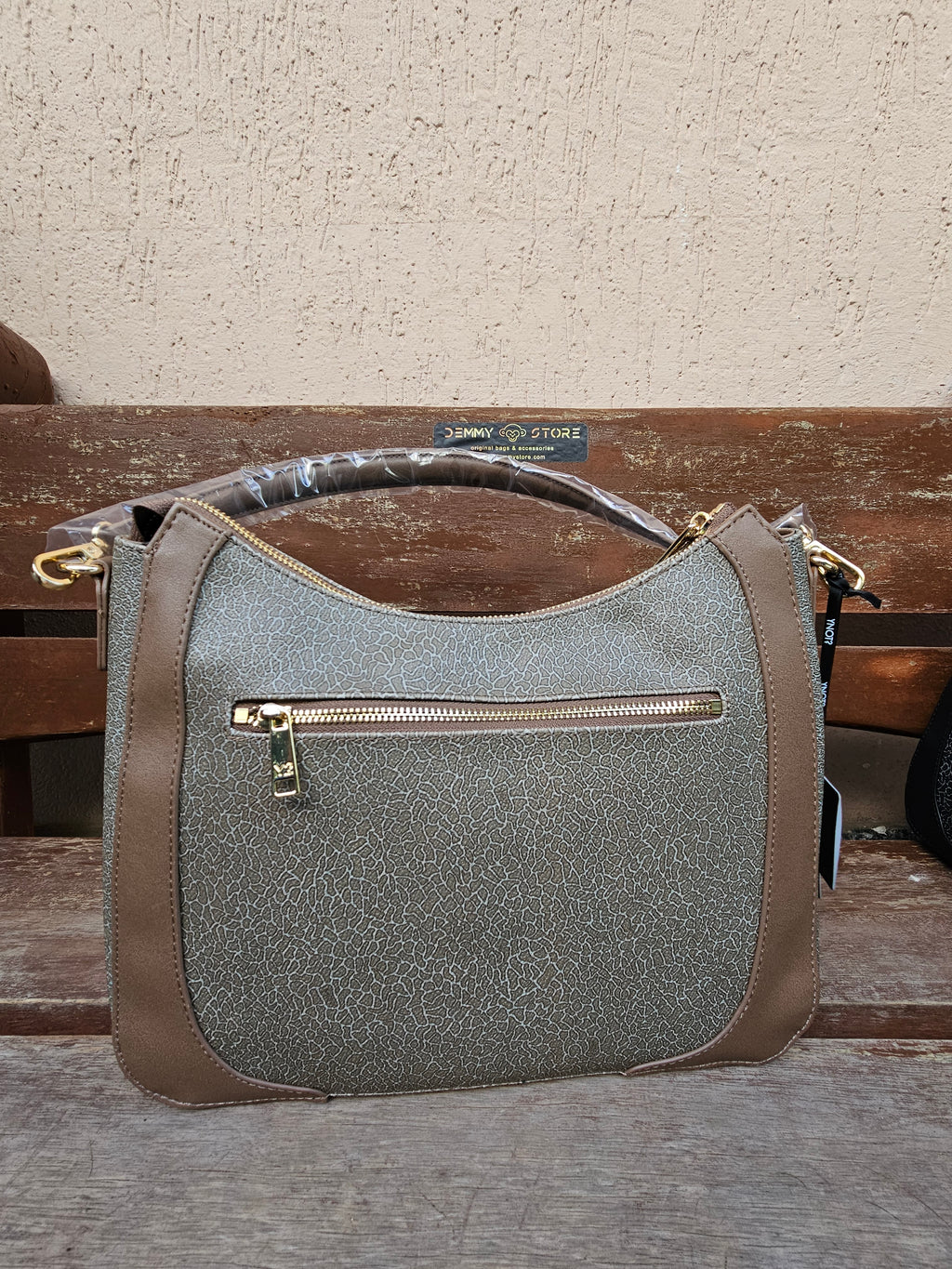 Ynot? Hobo bag LUX105 havana