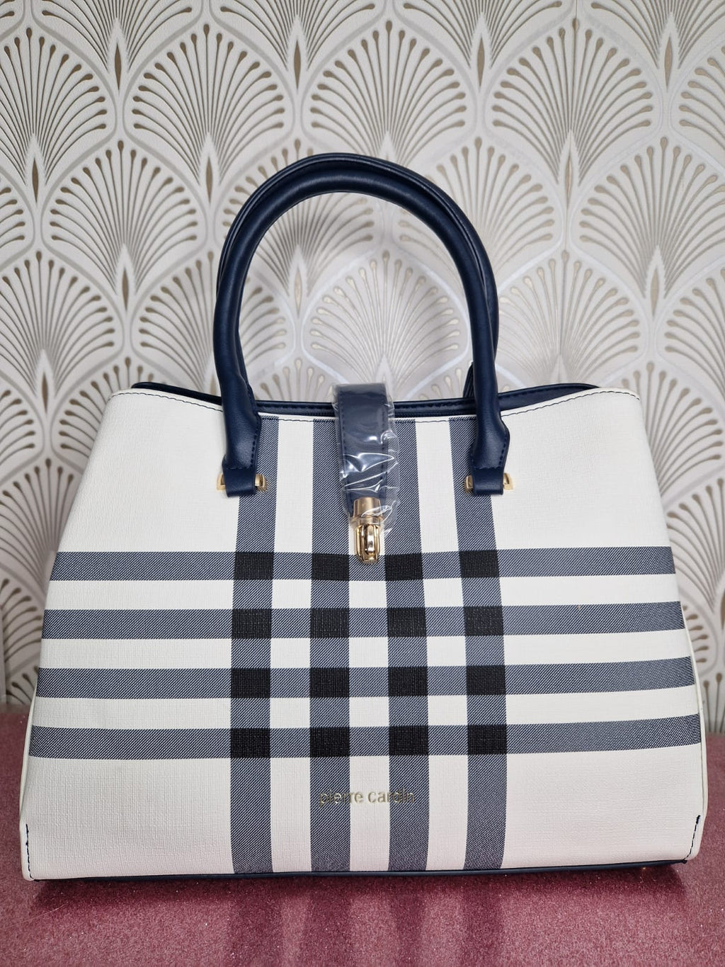 Borsa a mano bianca