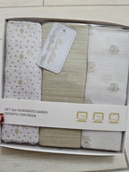 Quadrati i batuffolini beige