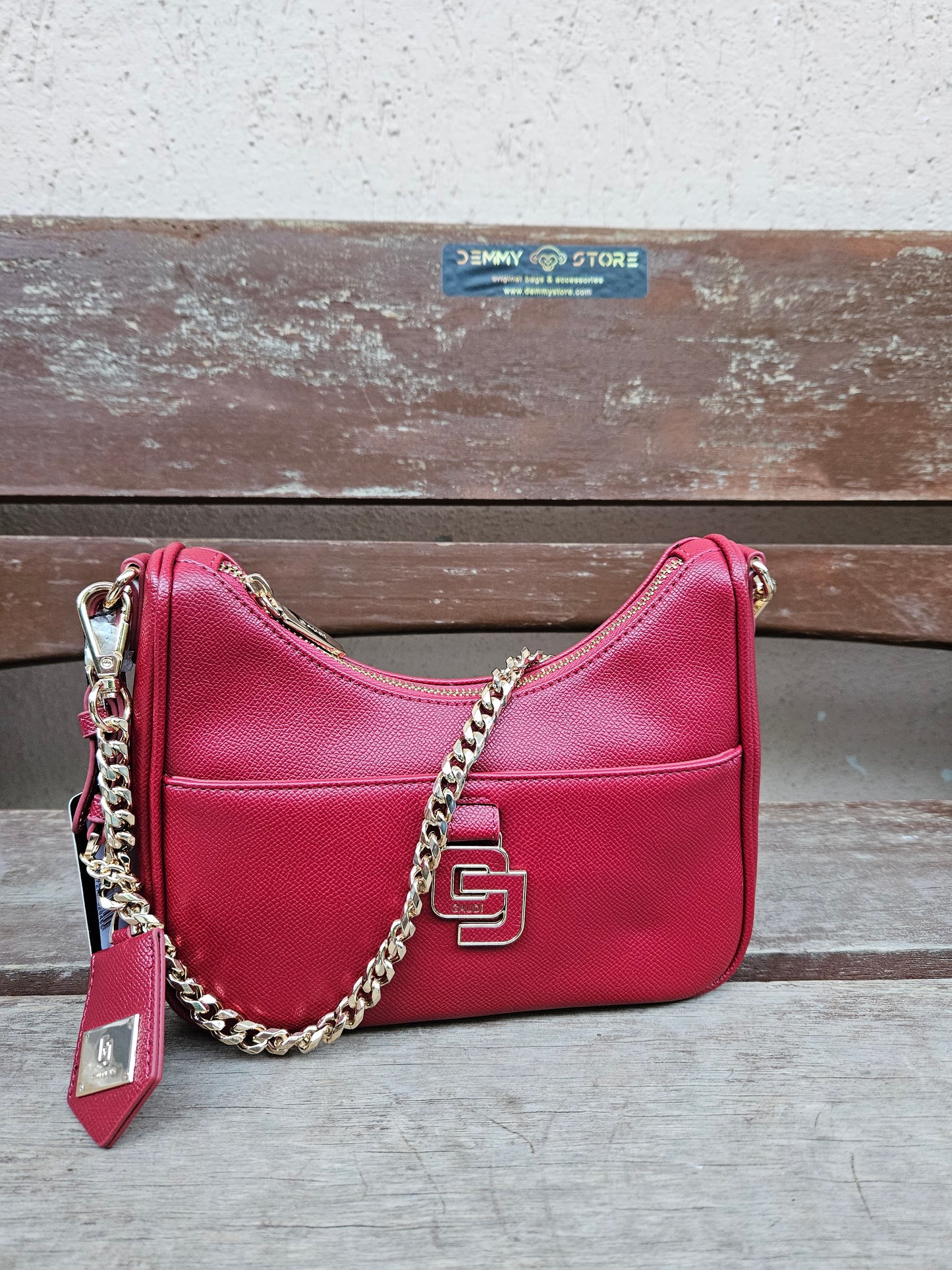 Mini hobo Gaudi' Carrie rossa