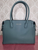 Borsa a mano verde