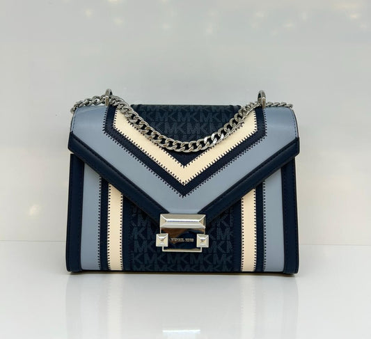 Tracolla Whitney blu