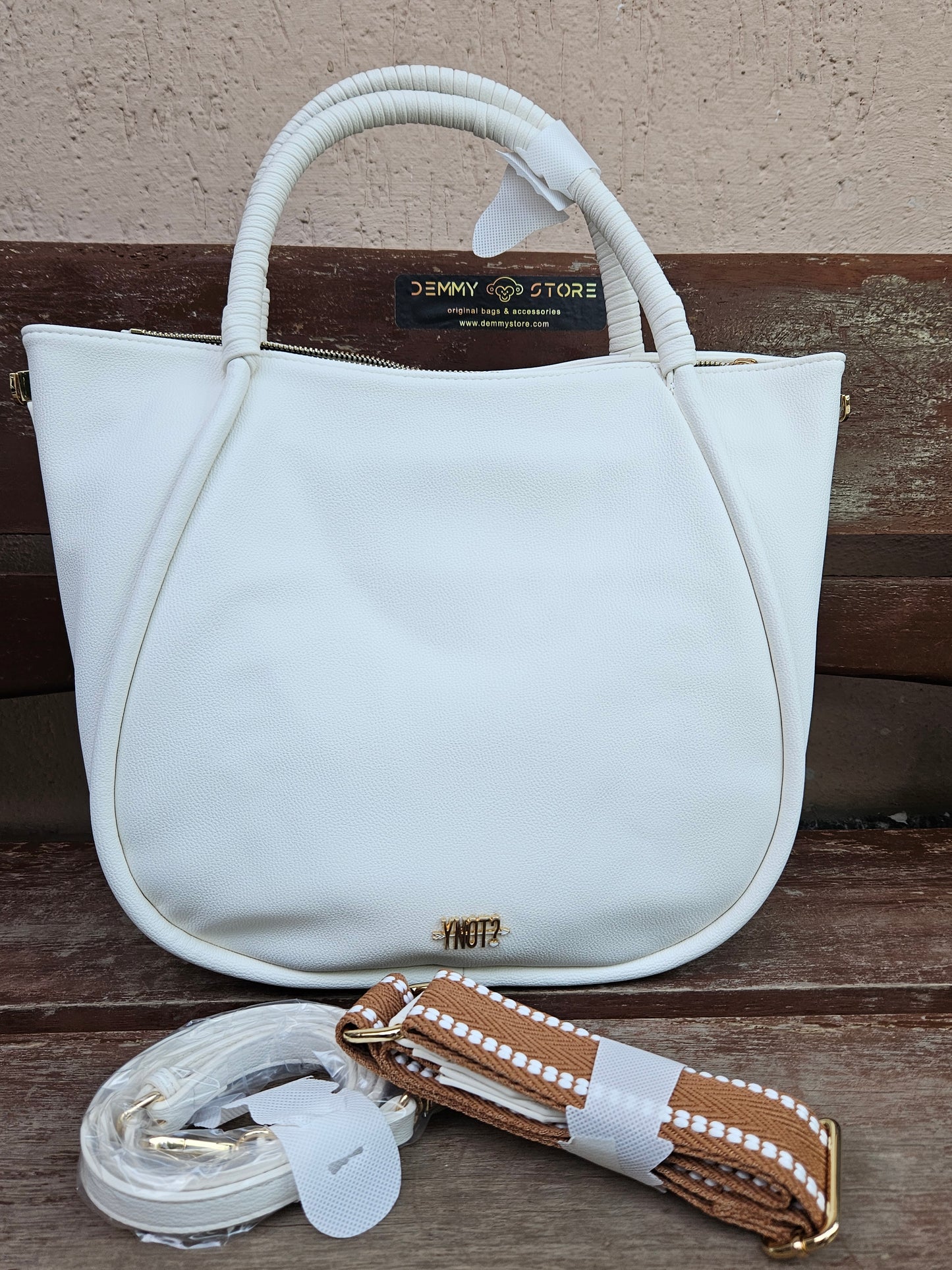 Ynot? Borsa FAN006 white