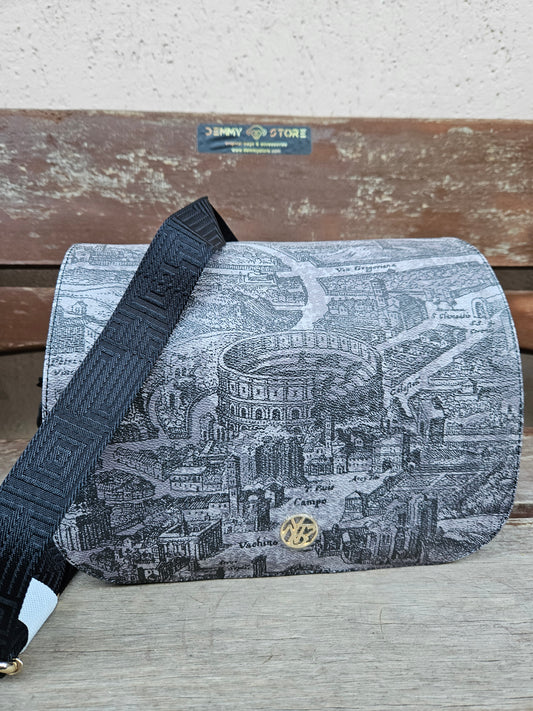 Ynot? Flap bag ETE007 grey