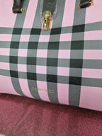 Borsa a mano rosa