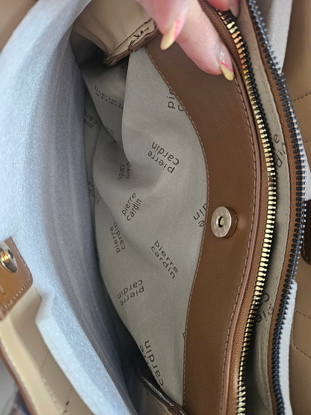 Borsa a mano arancione