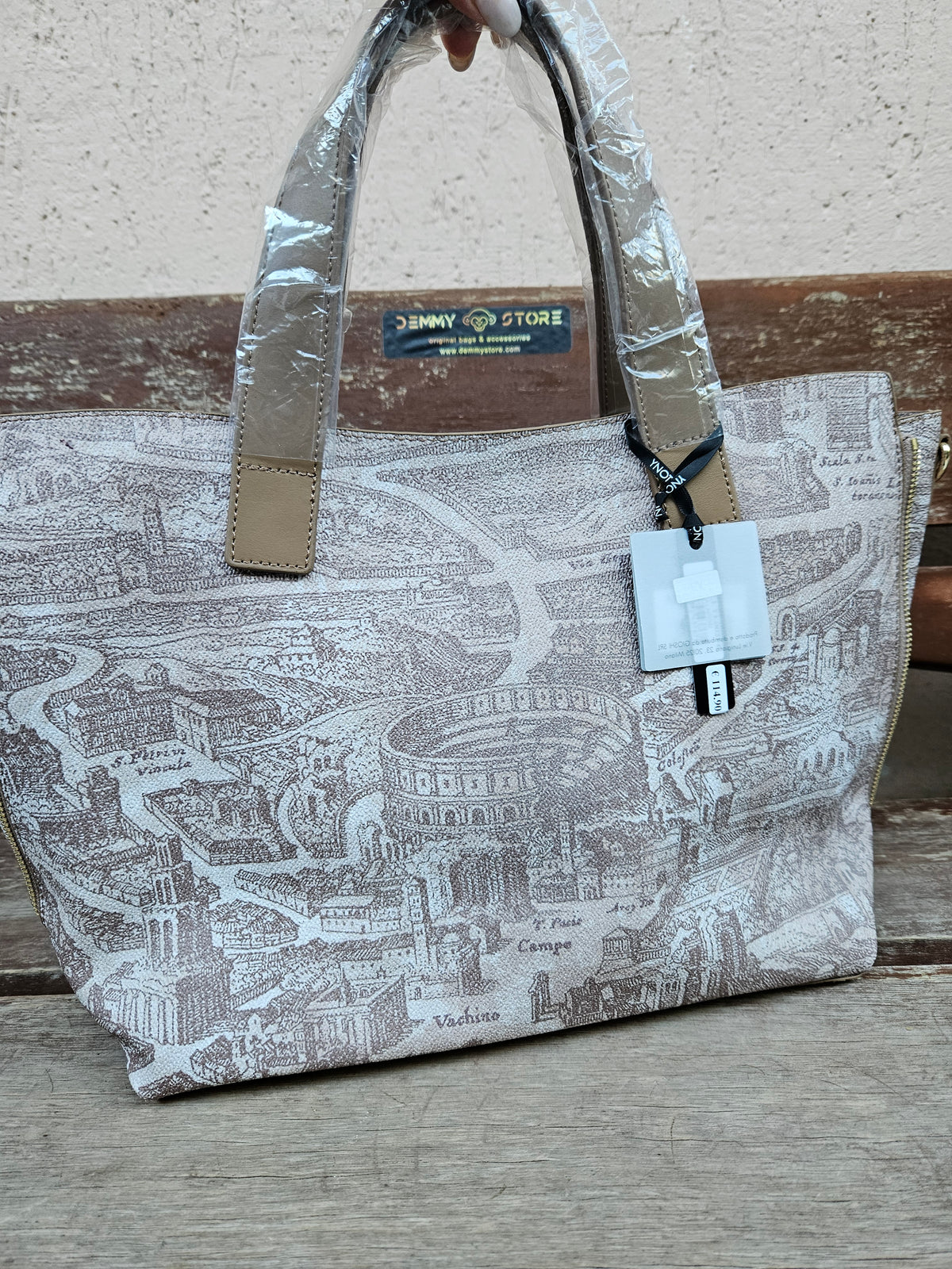 Ynot? Tote bag ETE002 almond