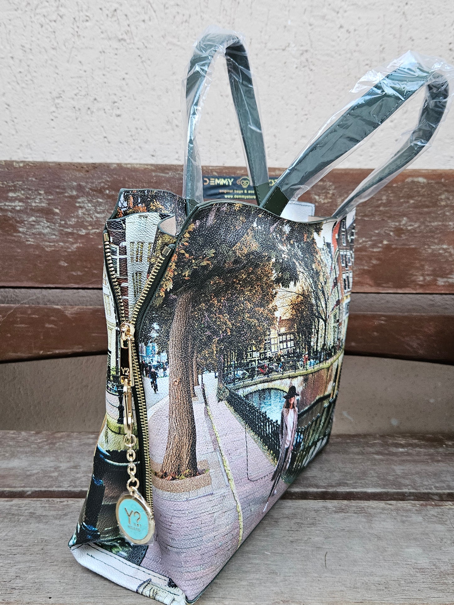 Ynot? Borsa tote Amsterdam bridge YES709