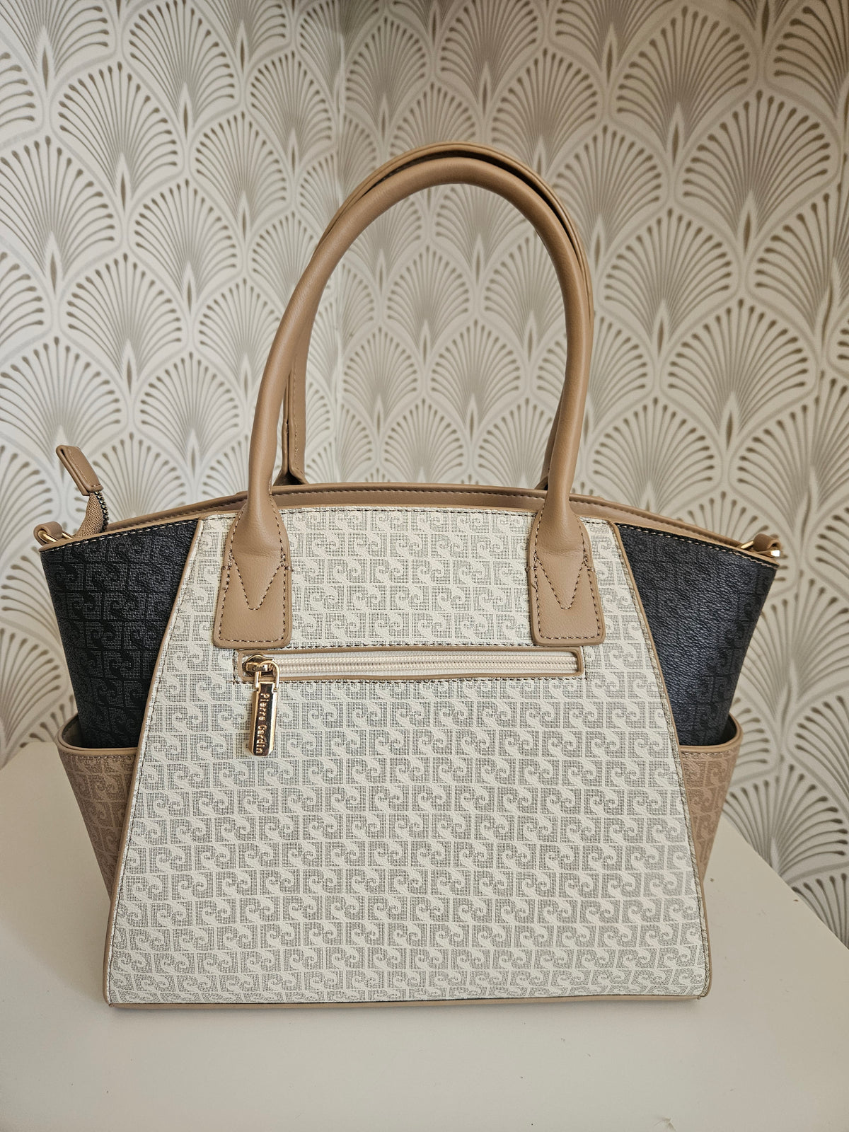 Borsa a mano beige