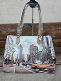 Ynot? Borsa tote Golden time YES594