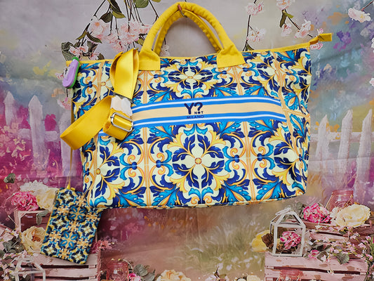 Ynot? Borsa mare LPI001 gialla