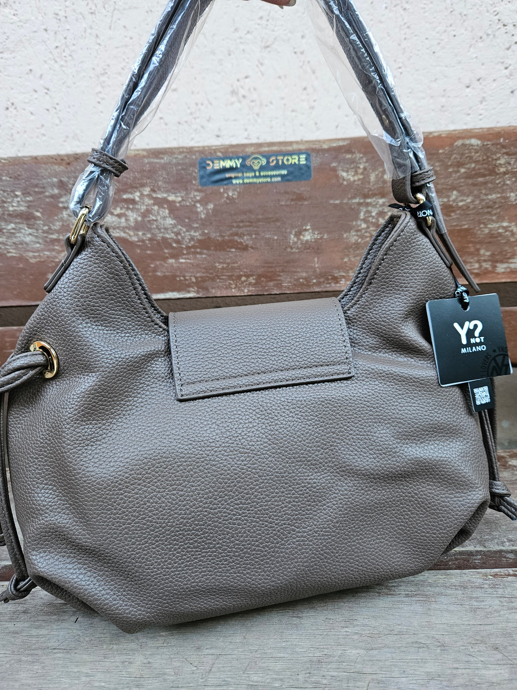 Ynot? Hobo DAF003 taupe