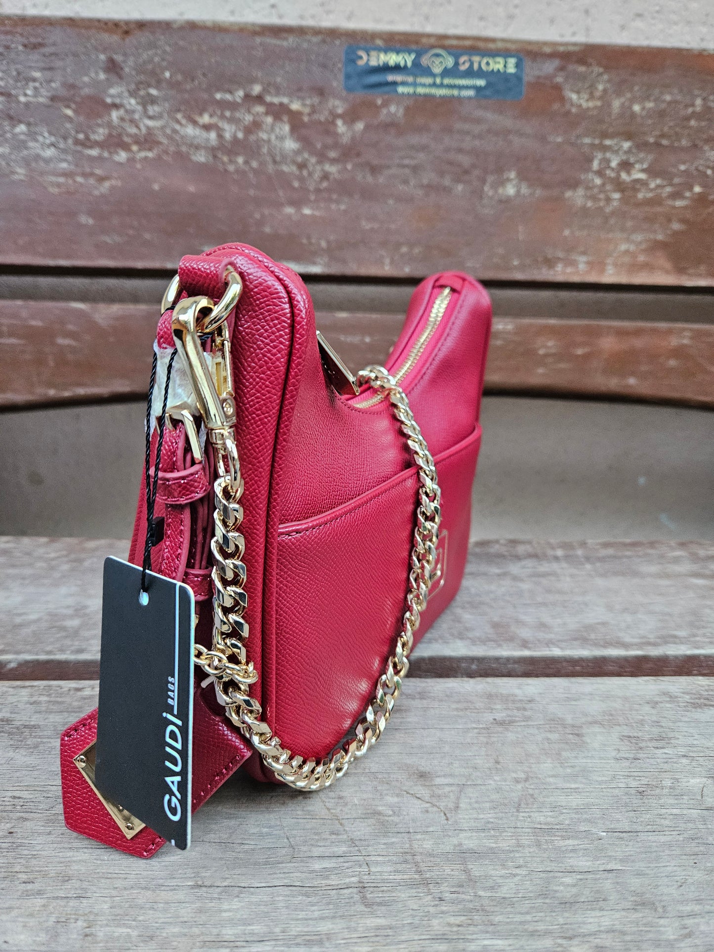 Mini hobo Gaudi' Carrie rossa