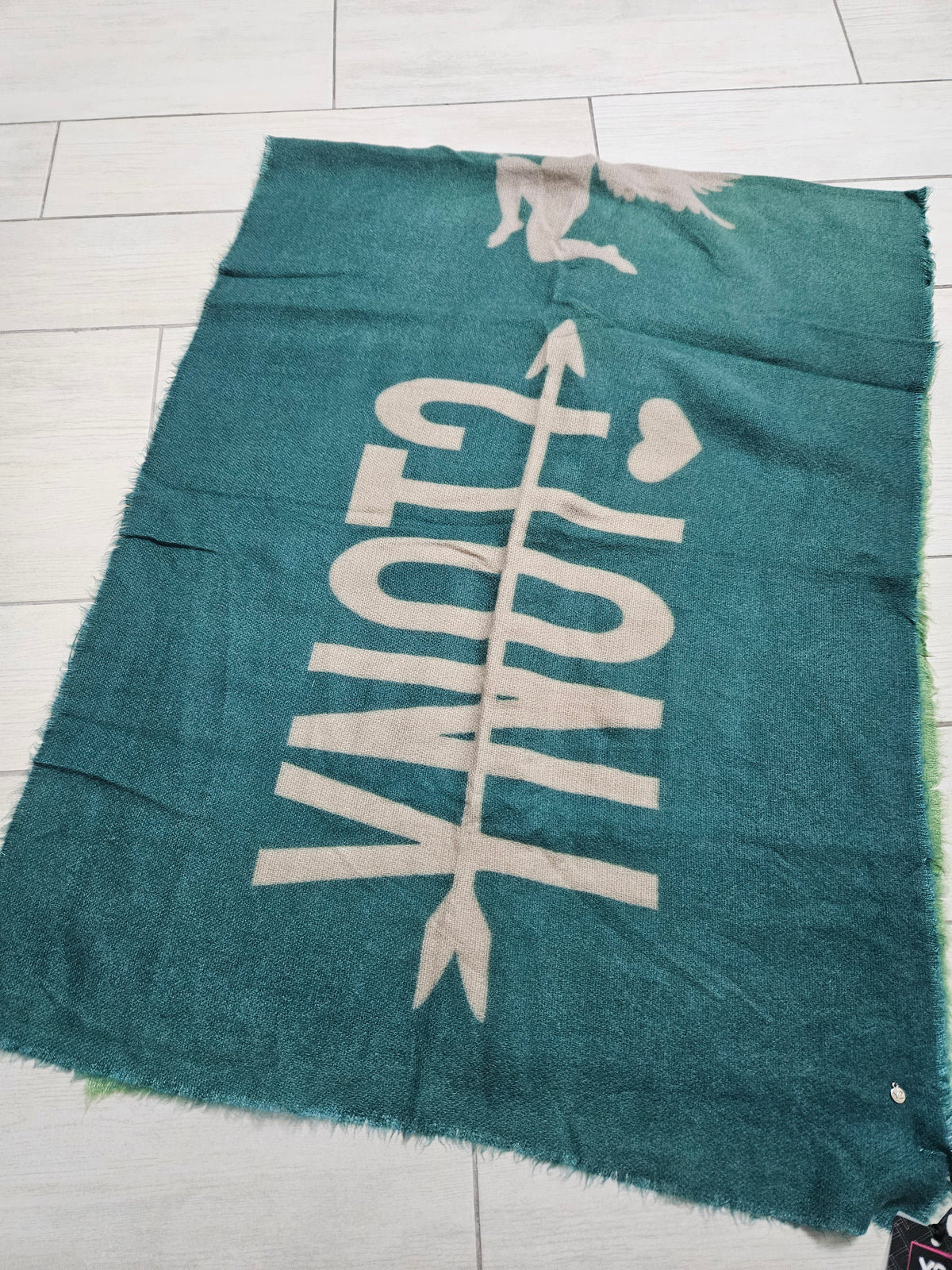 Ynot? Sciarpa LOV104 verde