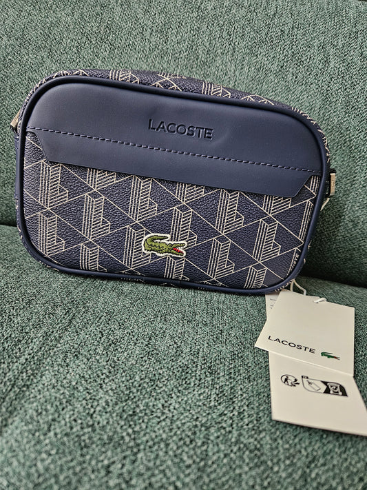 Tracolla Lacoste blu