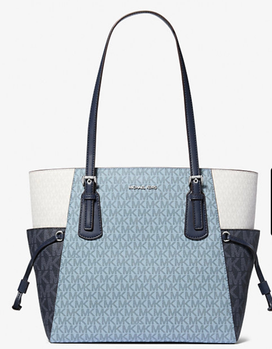 Borsa tote Voyager blu