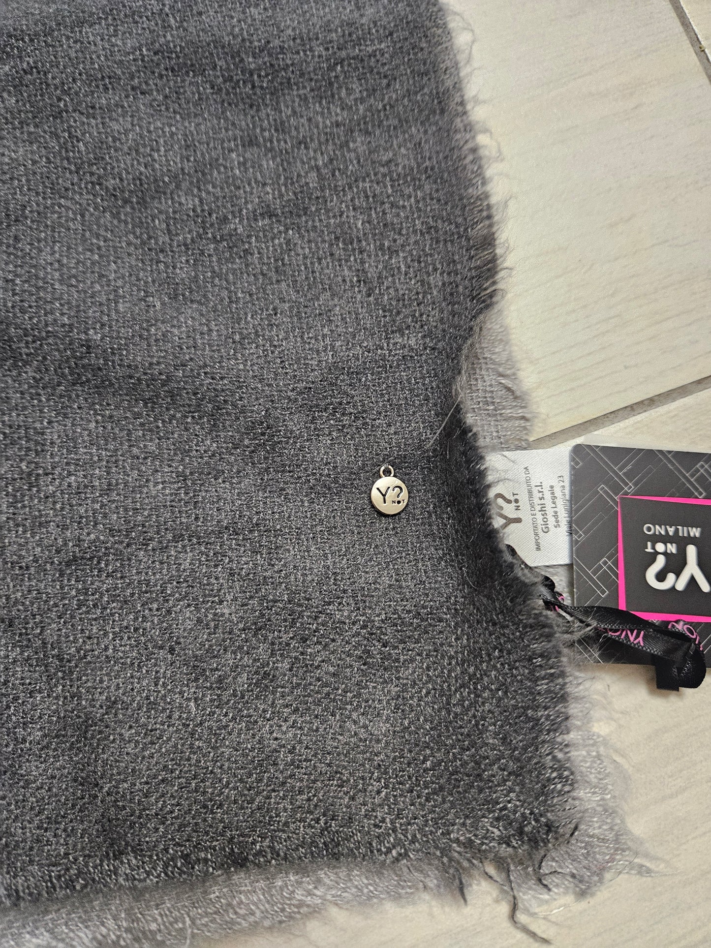 Ynot? Sciarpa LOV104 grigio