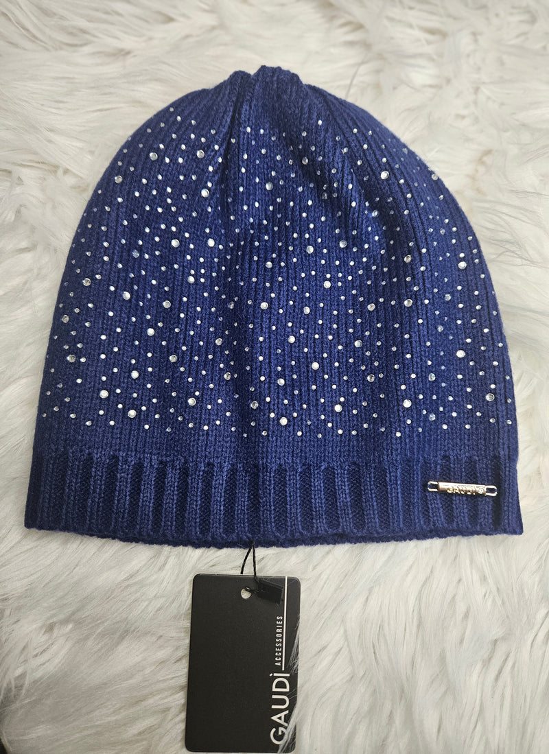 Berretto Gaudì CLARA strass blu