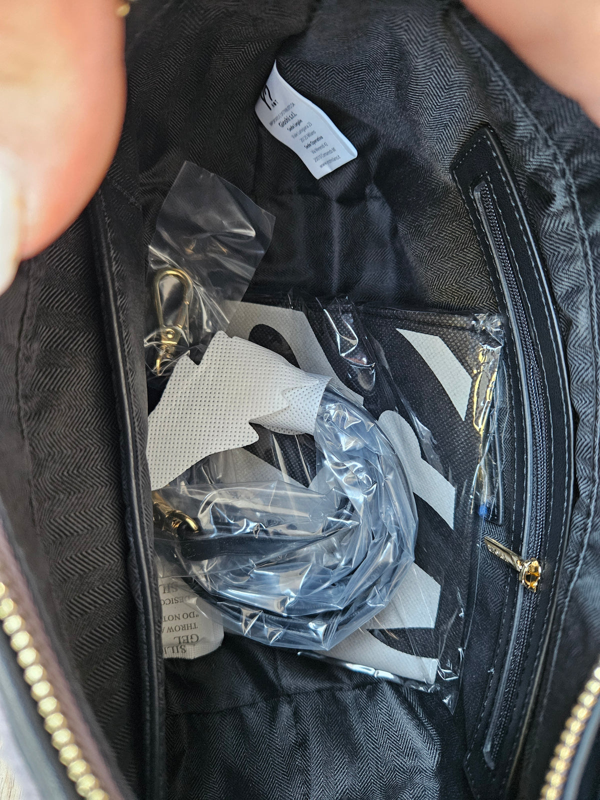 Ynot? Flap bag DEA005 smoke