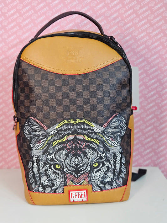 Backpack Tiger brown