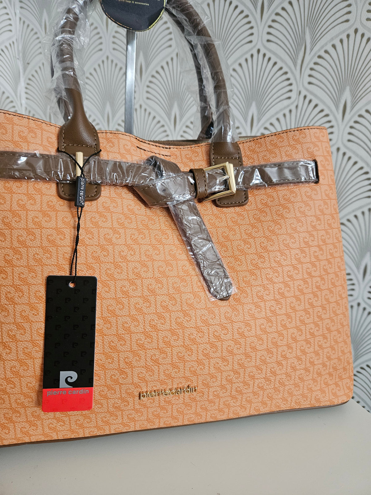 Borsa a mano arancione