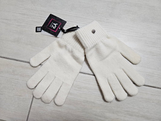 Ynot? Guanti in maglia GWL002 milk