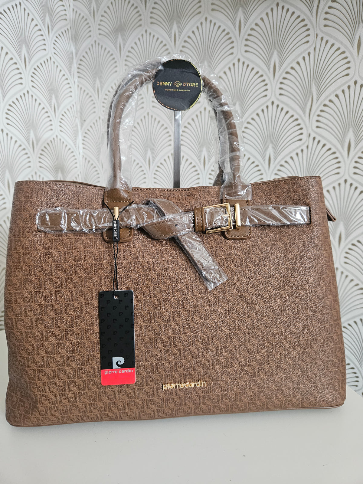 Borsa a mano marrone