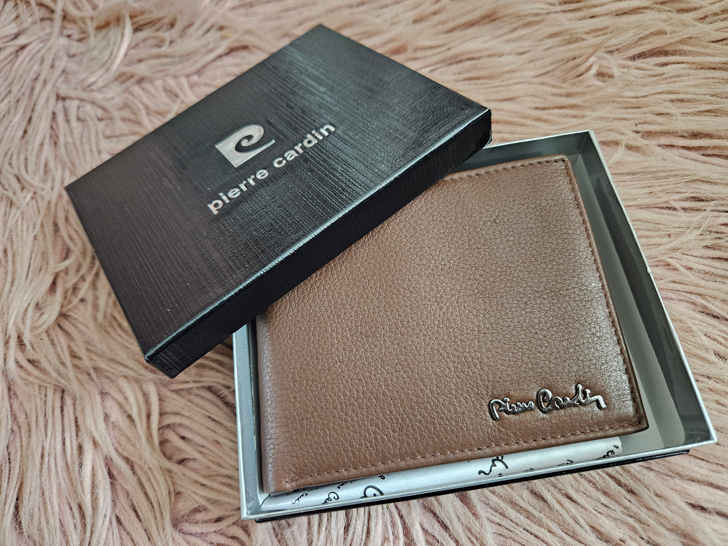 Portafoglio Pierre Cardin cognac