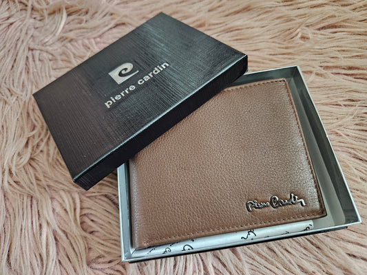 Portafoglio Pierre Cardin cognac