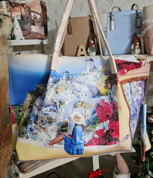 Ynot? Borsa a mano Greek summer YES707