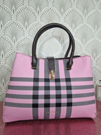 Borsa a mano rosa