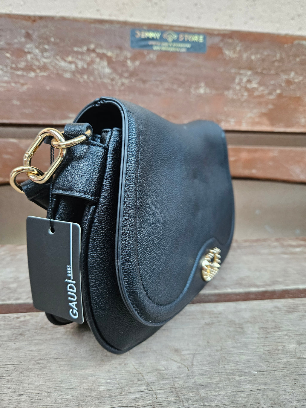 Borsa a spalla Gaudì CLAIRE nera