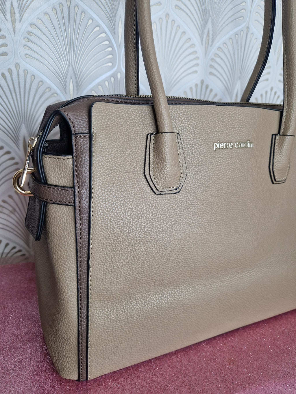 Borsa a mano taupe