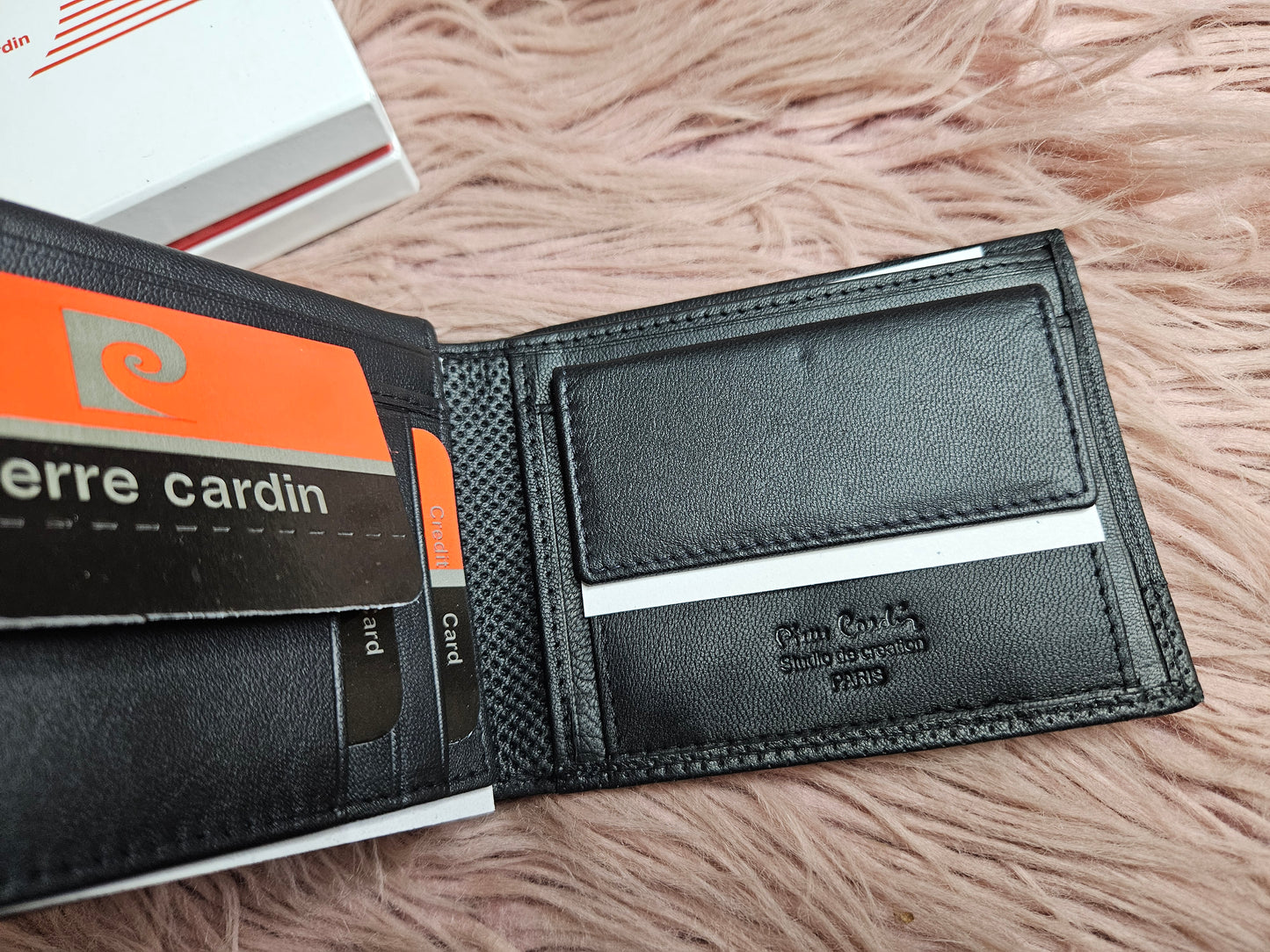 Portafoglio Pierre Cardin nero