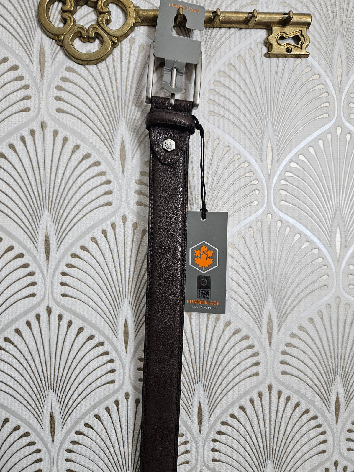 Cintura Lumberjack marrone