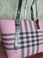 Borsa a spalla rosa