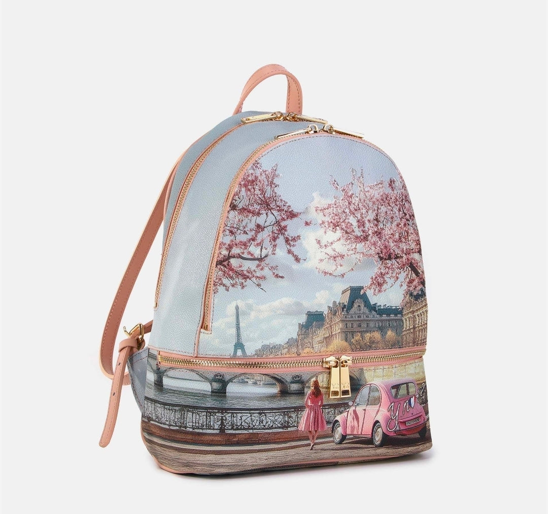 Ynot? Zaino YES648 Paris en Rose