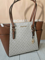 Charlotte large logo tote bag